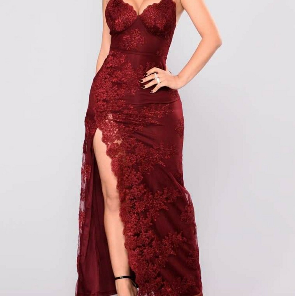 Red dress